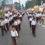 236 बाल स्वयंसेवकों ने अनुशासित पथ संचलन किया