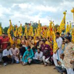 श्री खाटू श्याम जी के जन्मोत्सव पर निकली निशान यात्रा हुआ संकीर्तन 