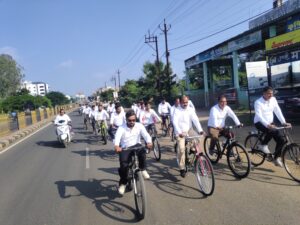 भारत माता की जय के नारों से गुंजा शहर,