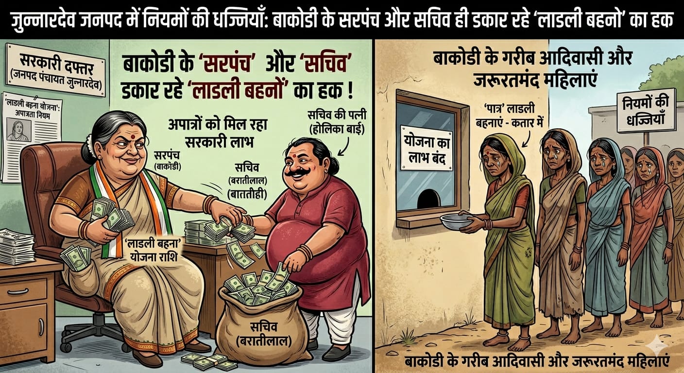 सरपंच और सचिव ही डकार रहे ‘लाडली बहनो’ का हक, अपात्रों को मिल रहा सरकारी लाभ
