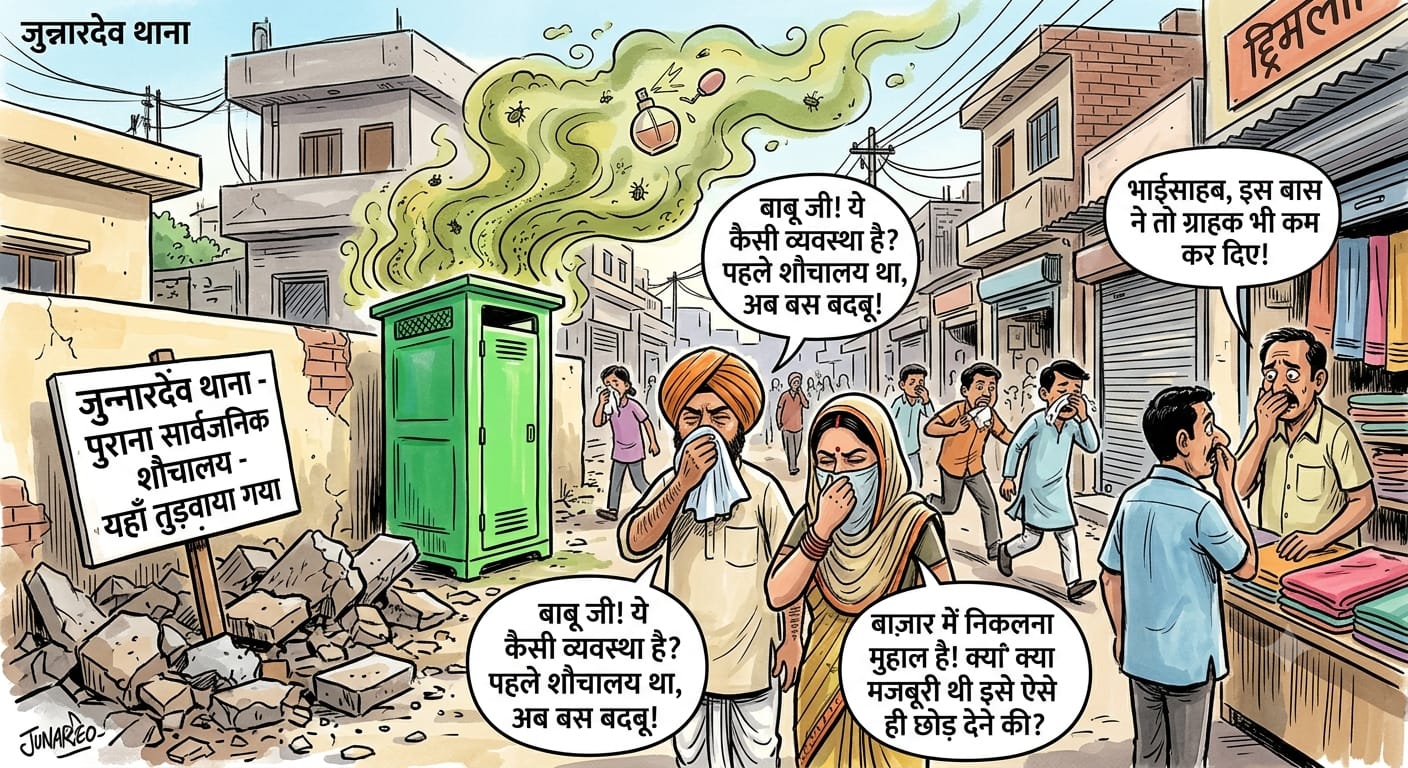 नगर पालिका के ‘अनोखे’ कारनामे: जनता को परेशान करने में कोई कसर नहीं, विकास के नाम पर विनाश का खेल