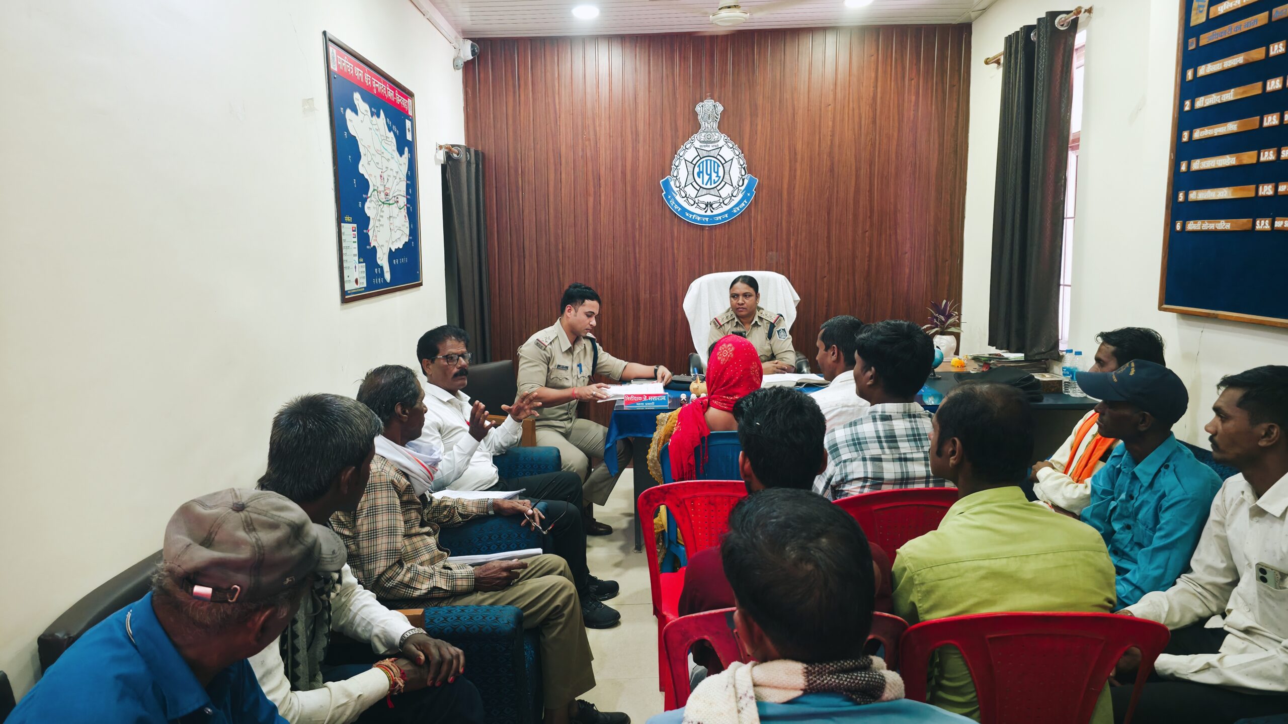 थाना जुन्नारदेव में ग्राम एवं नगर रक्षा समिति की बैठक हुई संपन्न